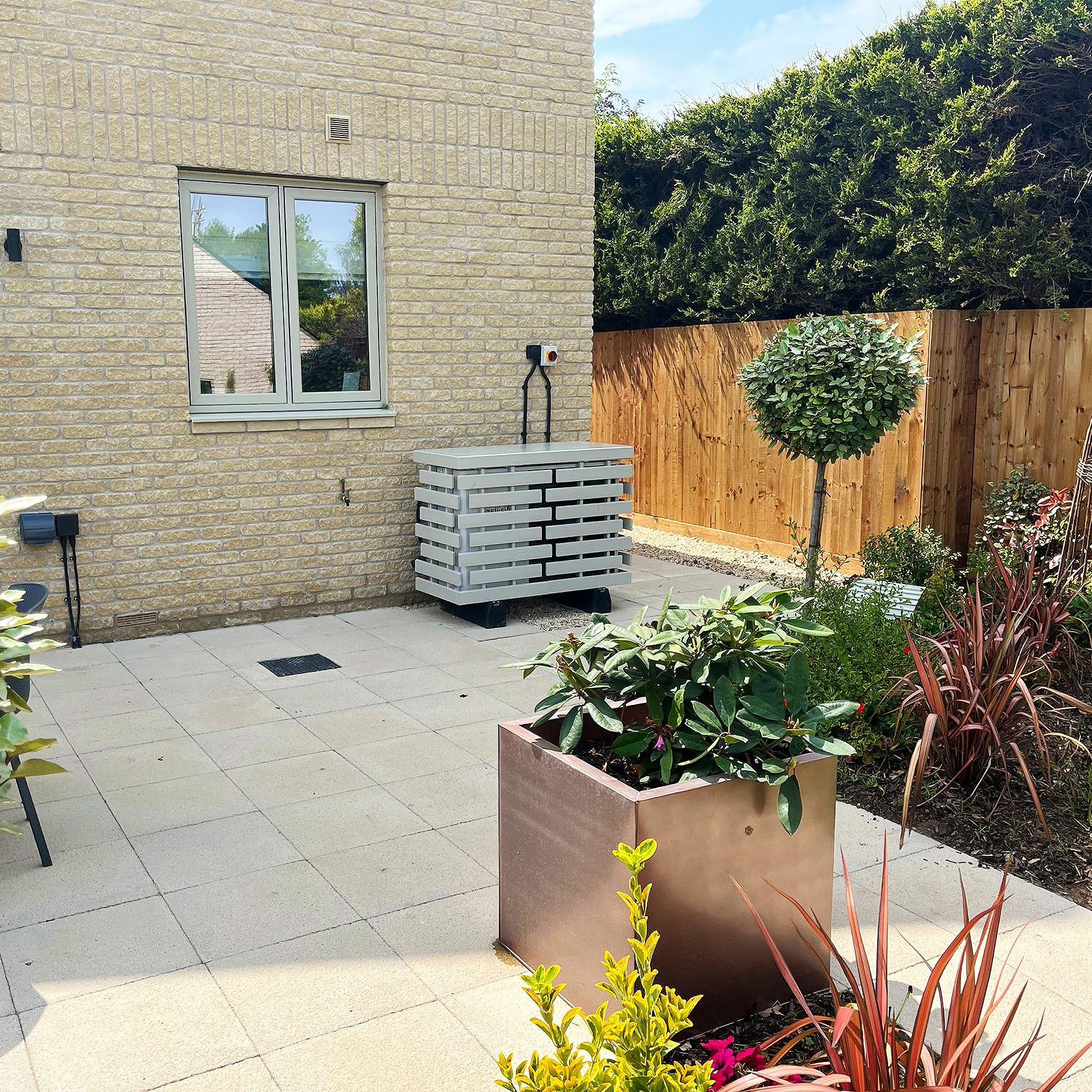 Heat Pump Cover in Custom Colour