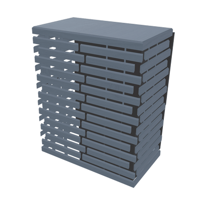 Double Fan Heat Pump Cover
