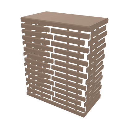 Double Fan Heat Pump Cover