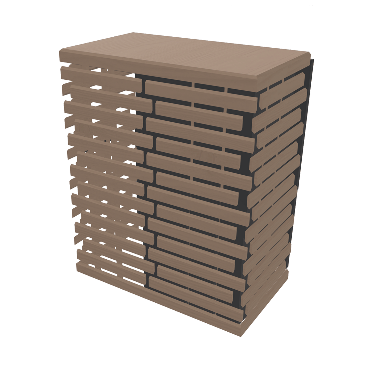 Double Fan Heat Pump Cover