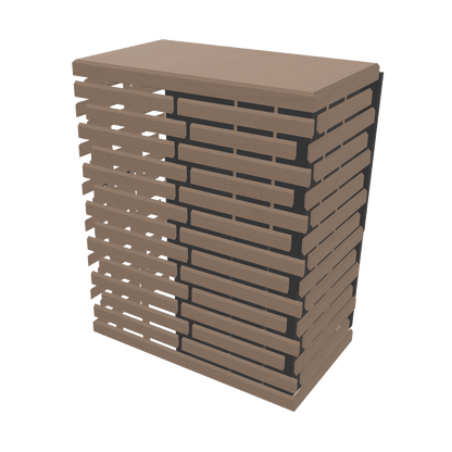 Double Fan Heat Pump Cover
