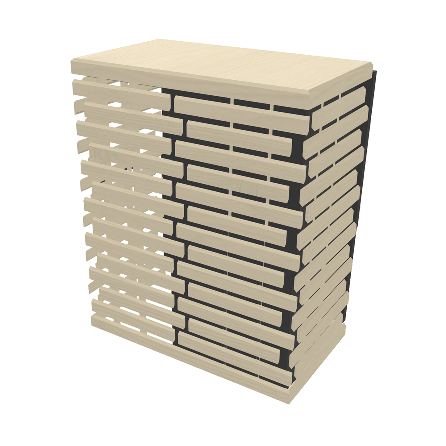 Double Fan Heat Pump Cover