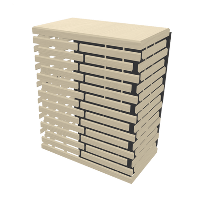 Double Fan Heat Pump Cover