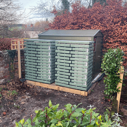 Double Fan Heat Pump Cover