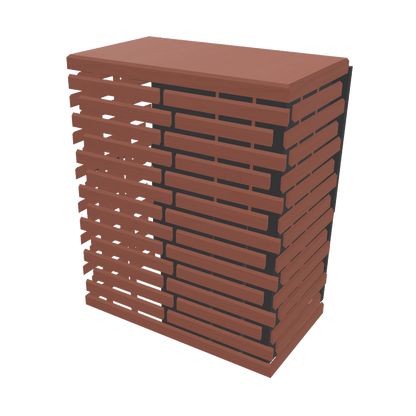 Double Fan Heat Pump Cover