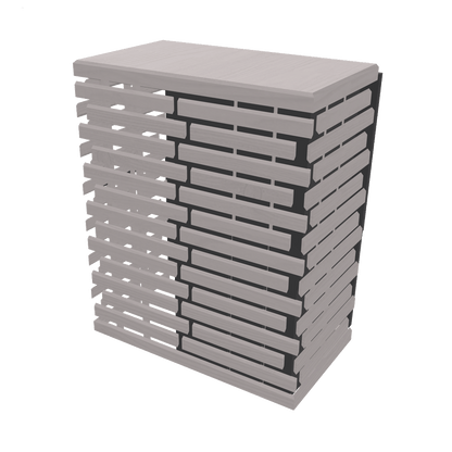 Double Fan Heat Pump Cover